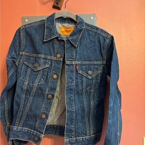 Vintage 1960s Levi's Classic Indigo Denim Jacket